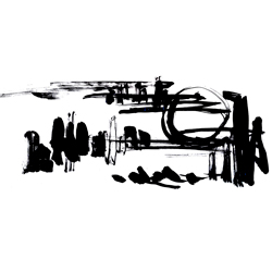 «SCHUBERT’S WINTERREISE -  BARFUSS, IM HEMD, SCHWARZWEISS»